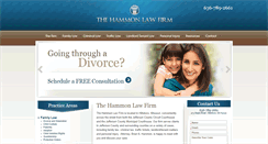 Desktop Screenshot of hammon-law.com
